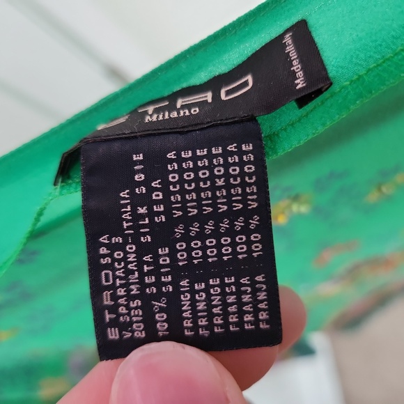 ETRO PONCHO WITH SWAROVSKI CRYSTALS - Picture 5 of 6